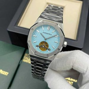 ساعت ای پی اوپن هارت سیلور تیفانی Audemars Piguet Open Heart Silver Tiffany