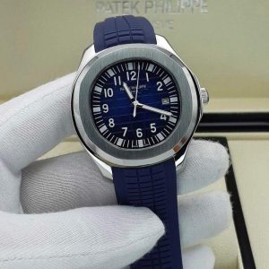 ساعت مردانه پتک فیلیپ مدل اکوانا سورمه ای patek philippe aquanaut