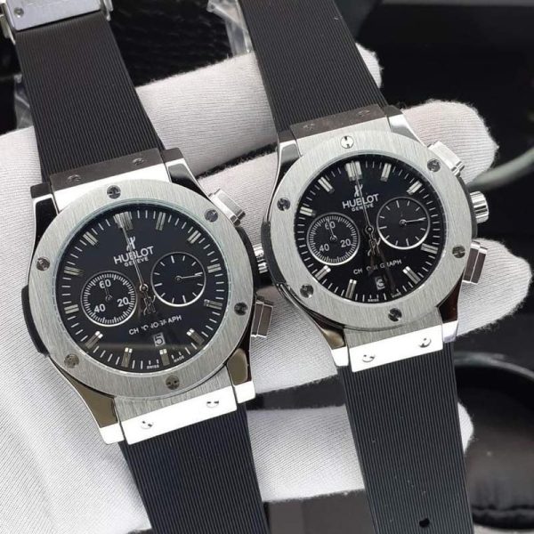 ست ساعت های هابلوت مردانه و زنانه سیلور Hublot