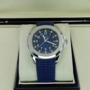 ساعت مردانه پتک فیلیپ مدل اکوانا سورمه ای patek philippe aquanaut