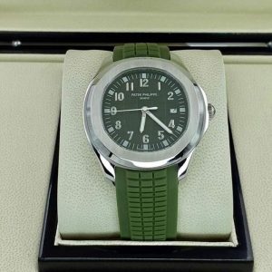 ساعت مردانه پتک فیلیپ مدل اکوانا سبز patek philippe aquanaut