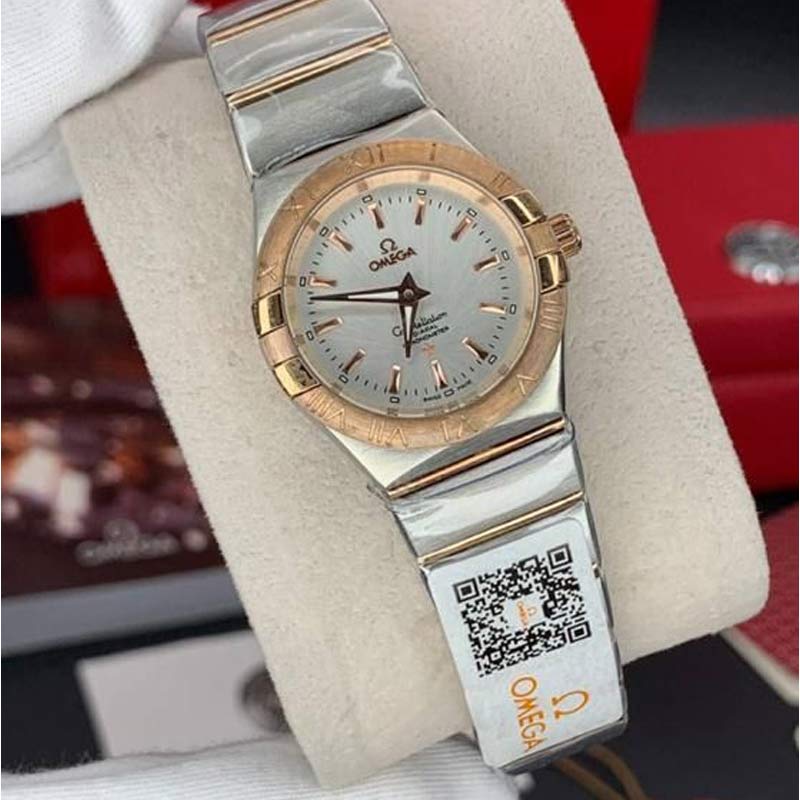 ساعت زنانه امگا کانسلیشن رزگلد Omega Constellation