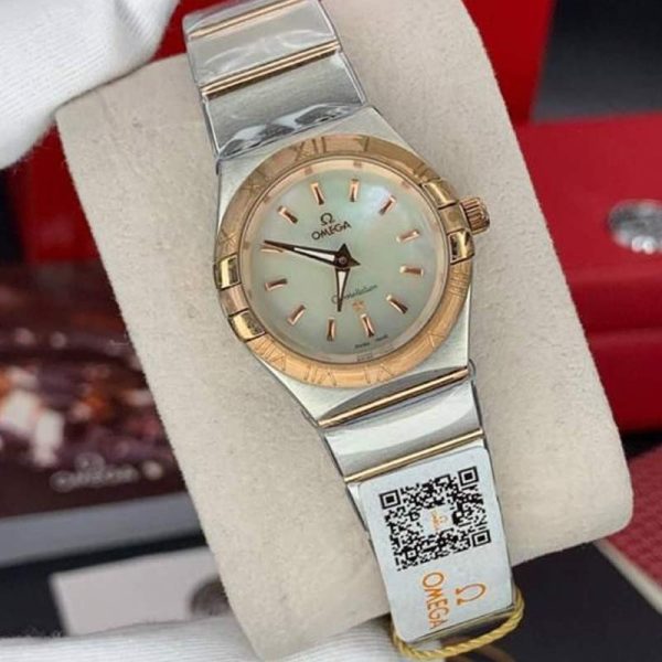 ساعت زنانه امگا کانسلیشن رزگلد Omega Constellation