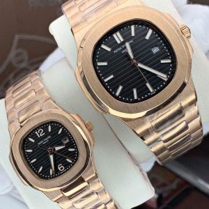 ساعت ست پتک فیلیپ مدل ناتیلیوس گلد مشکی PATEK PHILIPPE