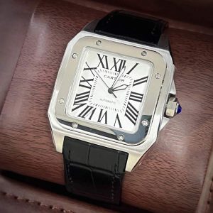 ساعت کارتیه سانتوس مردانه موتور اتوماتیک Cartier