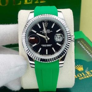 ساعت مردانه رولکس سایز ۴۲ سبز Rolex