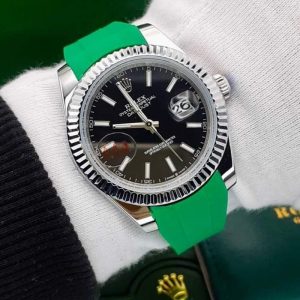 ساعت مردانه رولکس سایز ۴۲ سبز Rolex