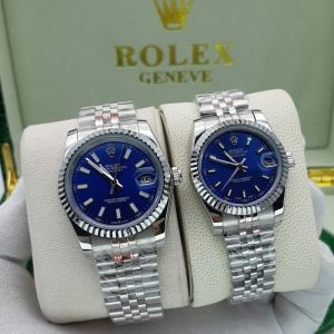 ساعت ست مردانه و زنانه رولکس بند بافت ژوبیلی Rolex
