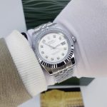 ساعت رولکس در سایز مختلف زنانه مردانه سیلور Rolex