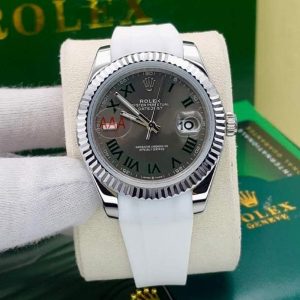 ساعت مردانه رولکس سایز ۴۲ سفید Rolex
