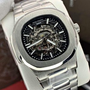 ساعت مردانه پتک فیلیپ بند سیلور PATEK PHILIPPE