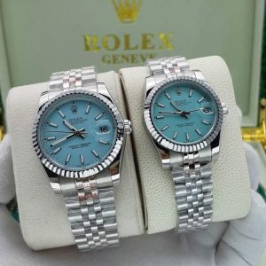 ساعت ست مردانه و زنانه رولکس بند بافت ژوبیلی Rolex