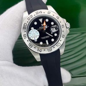 ساعت مردانه رولکس مدل اکسپلور سایز 42 مشکی Rolex