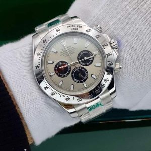 ساعت رولکس مردانه۳ موتوره مدل دیتونا سیلور سفید Rolex