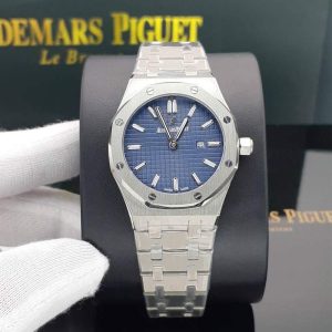 ساعتهای ست مردانه و زنانه اودمار پیگه سیلور سورمه ای Audemars Piguet AP