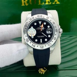 ساعت مردانه رولکس مدل اکسپلور سایز 42 مشکی Rolex