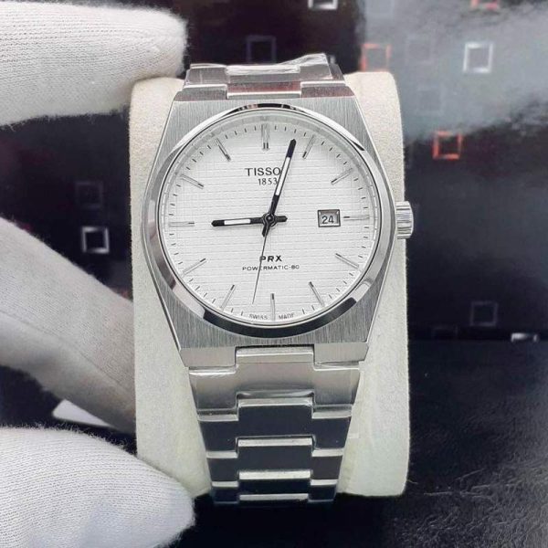 ساعت تیسوت مردانه سیلور سفید tissot prx