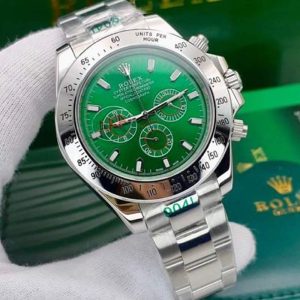 ساعت رولکس مردانه۳ موتوره مدل دیتونا سیلور سبز Rolex