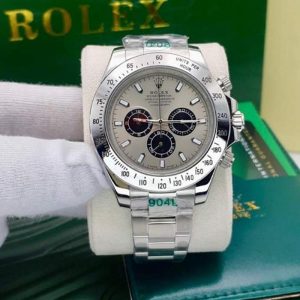 ساعت رولکس مردانه۳ موتوره مدل دیتونا سیلور سفید Rolex
