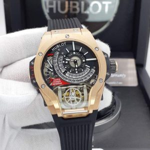 ساعت مردانه هابلوت جمجه مشکی گلد Hublot