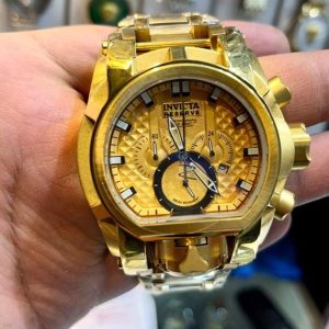 ساعت مردانه اینویکتا گودزیلا گلد زرد Invicta