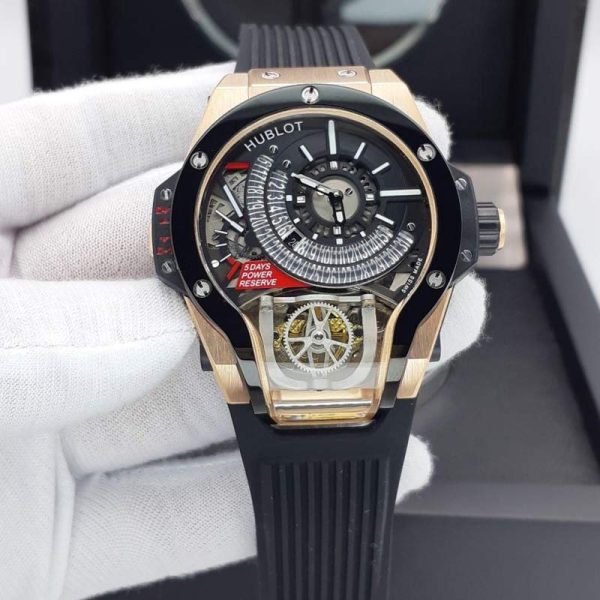 ساعت مردانه هابلوت جمجه مشکی Hublot