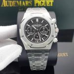 ساعت مردانه اودمار پیگه ۳ موتوره سیلور مشکی Audemars Piguet Ap