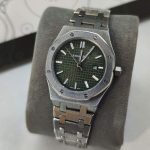 ساعت اودمار پیگه سیلور یشمی Audemars Piguet AP