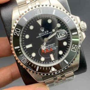 ساعت مردانه رولکس سابمارینر مشکی سیلور Rolex Submariner