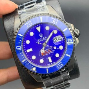 ساعت مردانه رولکس سابمارینر آبی سیلور Rolex Submariner