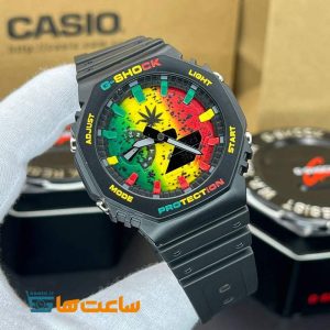 ساعت زنانه و مردانه کاسیو جیشاک مشکی رنگی Casio G-Shock GA-2100