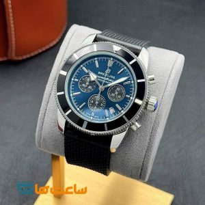 ساعت برایتلینگ مردانه کرنوگراف مشکی سیلور ابی Breitling Super Ocean