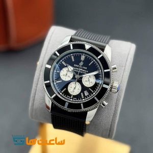 ساعت برایتلینگ مردانه کرنوگراف مشکی سیلور Breitling Super Ocean