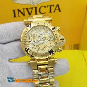 ساعت اینویکتا مردانه مدل سوباکو کرنوگراف گلد INVICTA SUBAQUA