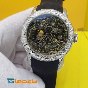 ساعت مچی مردانه اینویکتا مدل یاکوزا مشکی سیلور INVICTA Yakuza