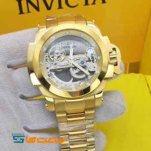 ساعت اینویکتا مردانه اتوماتیک گلد Invicta AutoMatic