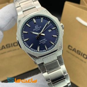 ساعت مردانه کاسیو ادیفایس سیلور سورمه ای Casio