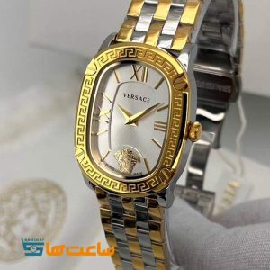 ساعت مچی زنانه ورساچه سیلور گلد سفید Versace Couture