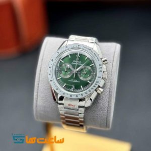 ساعت مچی مردانه امگا اسپیدمستر سبز سیلور Omega Speedmaster