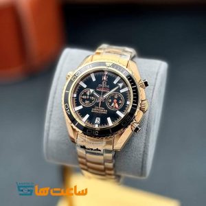 ساعت مچی مردانه امگا اسپیدمستر گلد مشکی Omega Speedmaster