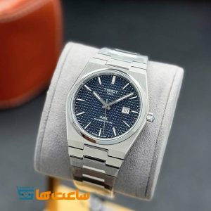 ساعت مچی مردانه تیسوت سیلور سورمه ای Tissot PRX Powermatic