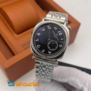 ساعت مچی مردانه واشرون کنستانتین مشکی سیلور Vacheron Constantin Historiques