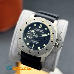 ساعت مچی مردانه پنرای مشکی Panerai Submersible