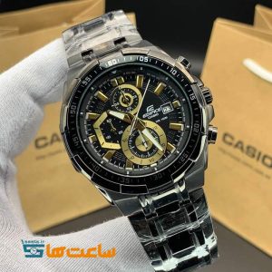ساعت مچی مردانه کاسیو ادیفایس تمام مشکی Casio Edifice