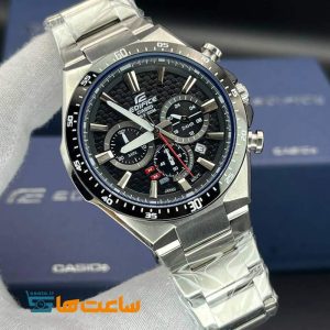 ساعت مچی مردانه کاسیو ادیفایس سیلور مشکی Casio Edifice