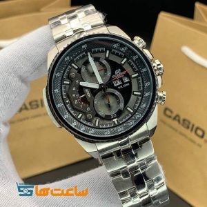 ساعت مچی مردانه کاسیو ادیفایس سیلور مشکی Casio Edifice