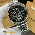 ساعت مچی مردانه کاسیو ادیفایس سیلور مشکی Casio Edifice
