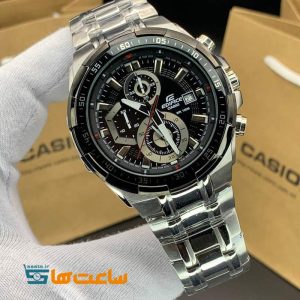 ساعت مچی مردانه کاسیو ادیفایس سیلور مشکی Casio Edifice