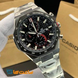 ساعت مچی مردانه کاسیو ادیفایس سیلور مشکی قرمز Casio Edifice