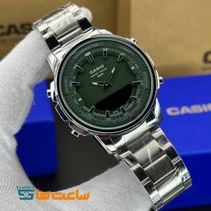 ساعت مچی مردانه کاسیو سیلور سبز Casio